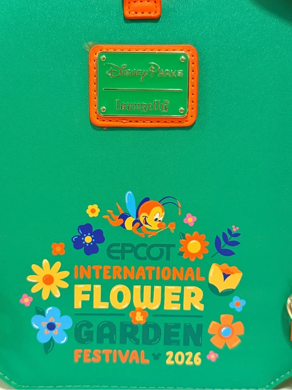 NWOT Disney Parks X Loungefly 2026 EPCOT International Flower & Garden Backpack